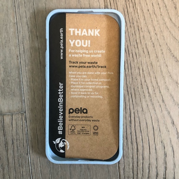 Pela Powder Blue Ebb and Flow IPhone 14 Pro Phone Case - Brand New - Picture 2 of 2